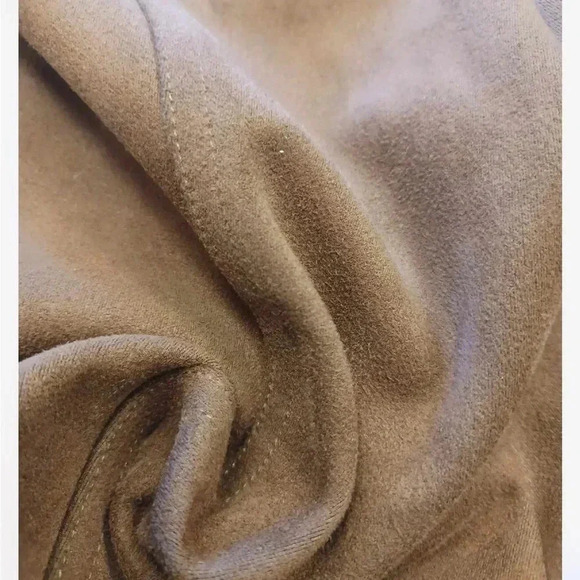 Ivanka Trump Faux  Suede Brown Stretch Pants Size P (12) - Picture 12 of 12